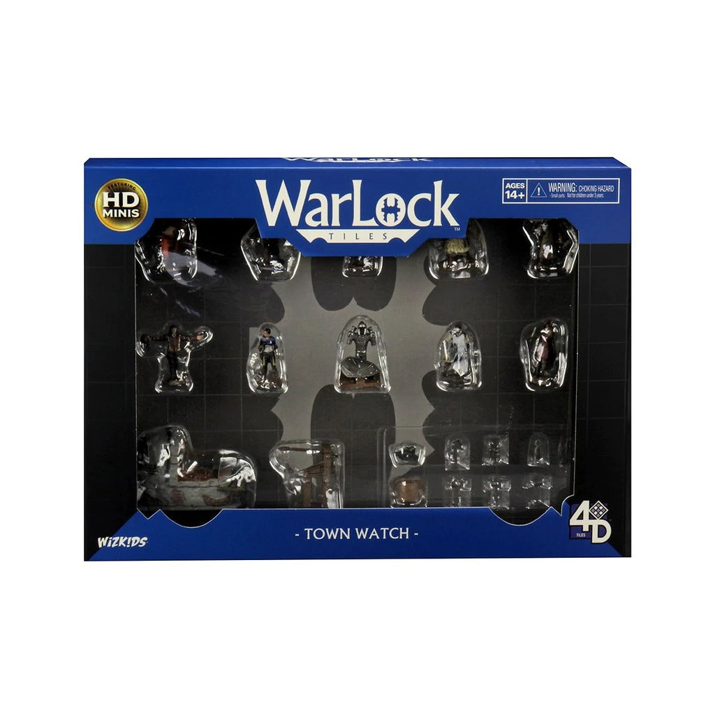 Accessory - Town Watch: WarLock Tiles - WizKids 4D Settings WZK 16530