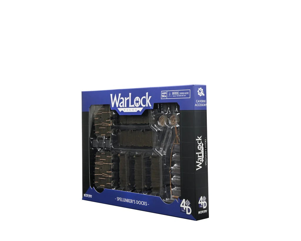 Accessory - Spelunker's Docks: WarLock Tiles - WizKids 4D Settings WZK 16541