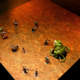 Caverns Game Mat: Expansive Cave: WarLock Tiles - WizKids 4D Settings WZK 16545