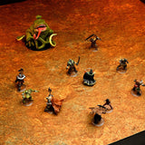 Caverns Game Mat: Expansive Cave: WarLock Tiles - WizKids 4D Settings WZK 16545