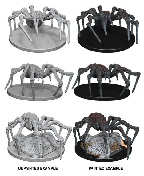 Spiders: D&D Nolzur's Marvelous Miniatures WZK 72558
