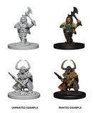 Dwarf Female Barbarian: D&D Nolzur's Marvelous Miniatures WZK 72645