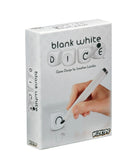 Blank White Dice Game: Board Games - Boxed Dice Games WZK 72735