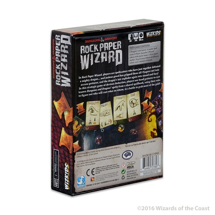 Rock Paper Wizard: Board Games - Card Games WZK 72789