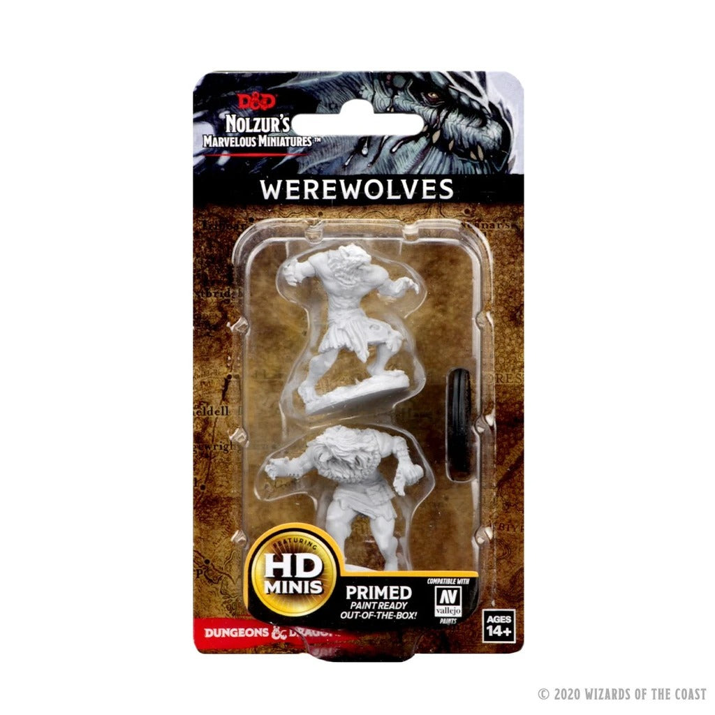 Werewolves: D&D Nolzur's Marvelous Miniatures WZK 73194