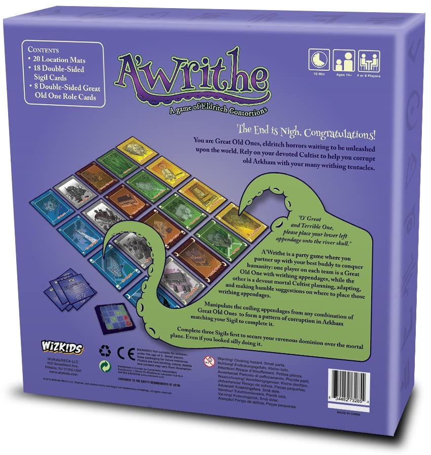 A'Writhe: A Game of Eldritch Contortions: Board Games - Card Games WZK 73285