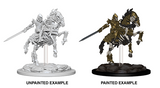 Skeleton Knight on Horse: Pathfinder Battles Deep Cuts WZK 73359