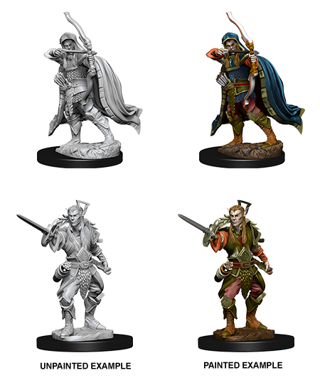 Elf Male Rogue: D&D Nolzur's Marvelous Miniatures WZK 73539