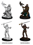 Half-Orc Female Fighter: D&D Nolzur's Marvelous Miniatures WZK 73542