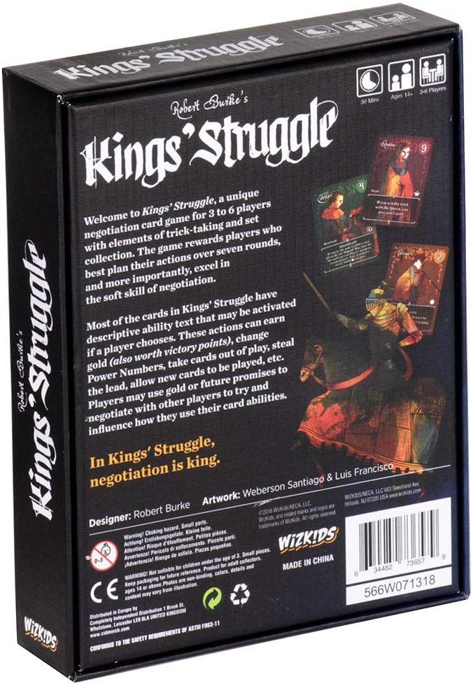 Kings' Struggle: Board Games - Card Games WZK 73657