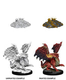 Red Dragon Wyrmling: D&D Nolzur's Marvelous Miniatures WZK 73851