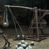 War Machines - Trebuchet: WarLock Tiles - WizKids 4D Settings WZK 75002