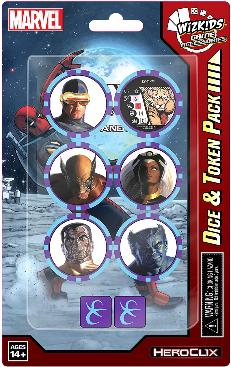 X-Men Rise and Fall Dice and Token Pack: Marvel HeroClix WZK 84792
