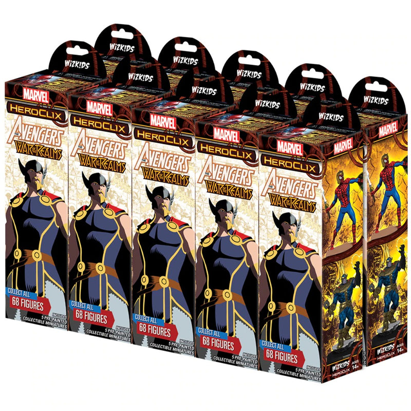 Avengers War of the Realms Booster Brick: Marvel HeroClix WZK 84804