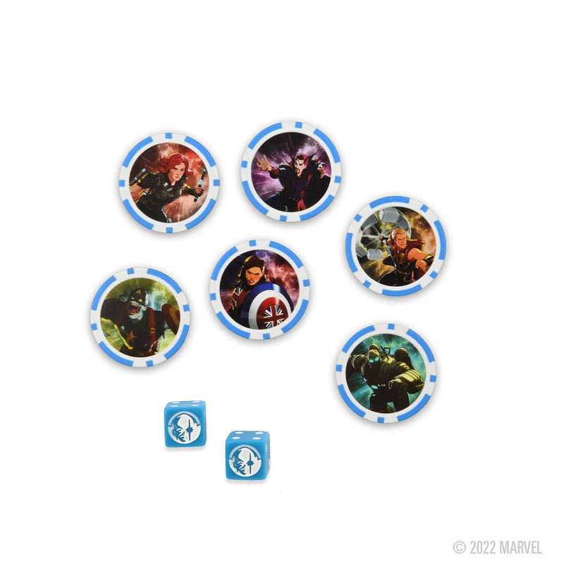 Marvel HeroClix: Marvel Studios' What If...? Dice & Token Pack: Marvel HeroClix WZK 84833