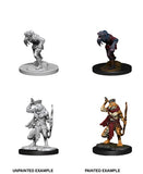 Wererat & Weretiger: D&D Nolzur's Marvelous Miniatures WZK 90014