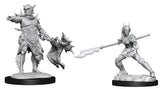 Magic the Gathering Unpainted Miniatures: W1 - Coralhelm Commander & Halimar Wavewatch (Merfolk) WZK 90178