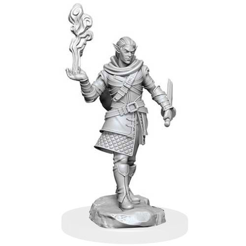 Critical Role Unpainted Miniatures: W1 - Pallid Elf Rogue and Bard Male WZK 90381