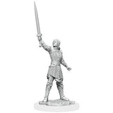 Critical Role Unpainted Miniatures: W1 - Human Dwendalian Empire Fighter Female WZK 90386