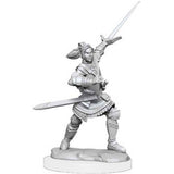 Critical Role Unpainted Miniatures: W1 - Half-Elf Paladin Xhorhas Female WZK 90390