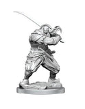 Magic the Gathering Unpainted Miniatures: W04 - Zurgo Helmsmasher & Unyielding Krumar WZK 90397