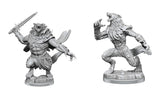 Magic the Gathering Unpainted Miniatures: W04 - Arlinn Kord & Tovolar WZK 90398