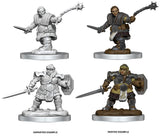 Dwarf Fighter Female: D&D Nolzur's Marvelous Miniatures WZK 90406