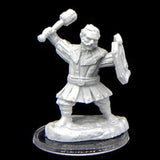 Critical Role Unpainted Miniatures: W2 - Kymal Militia Brawler & Jorenn Militia Holy Axeman WZK 90467