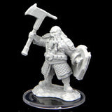 Critical Role Unpainted Miniatures: W2 - Kymal Militia Brawler & Jorenn Militia Holy Axeman WZK 90467