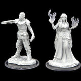 Critical Role Unpainted Miniatures: W2 - Turst Militia Swordsman & Lyrengorn Holy Priest WZK 90468