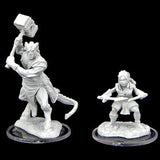 Critical Role Unpainted Miniatures: W2 - Clasp Cutthroat & Enforcer WZK 90470