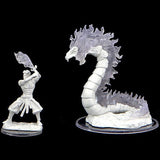 Critical Role Unpainted Miniatures: W2 - Ashari Firetamer & Inferno Serpent WZK 90476