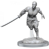 Magic the Gathering Unpainted Miniatures: W5 - Kaito Shizuki & the Wanderer WZK 90504