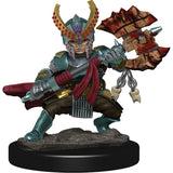 Halfling Fighter Female: Premium Figures - D&D Icons of the Realms WZK 93036