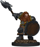 Dwarf Fighter Male: Premium Figures - D&D Icons of the Realms WZK 93037