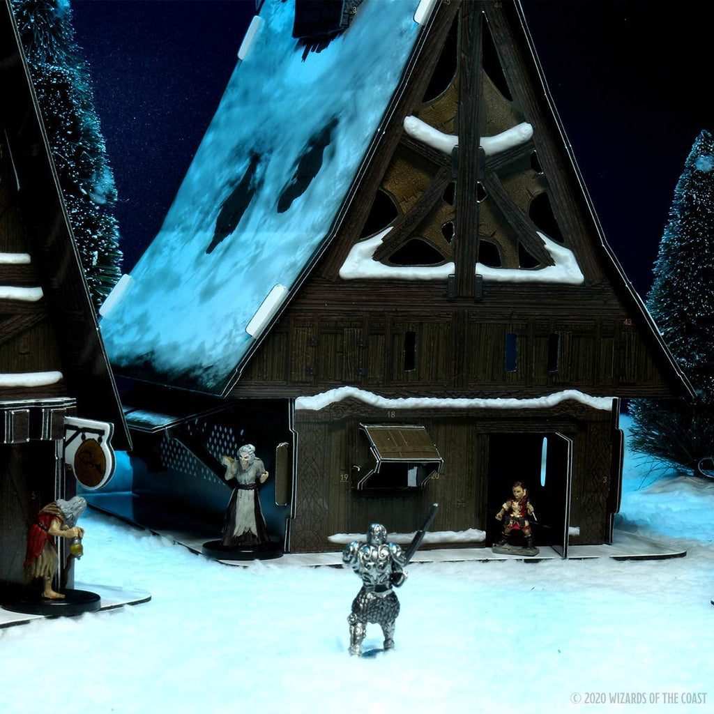 Icewind Dale: Rime of the Frostmaiden - Ten Towns Papercraft Set: D&D Icons of the Realms  WZK 96023