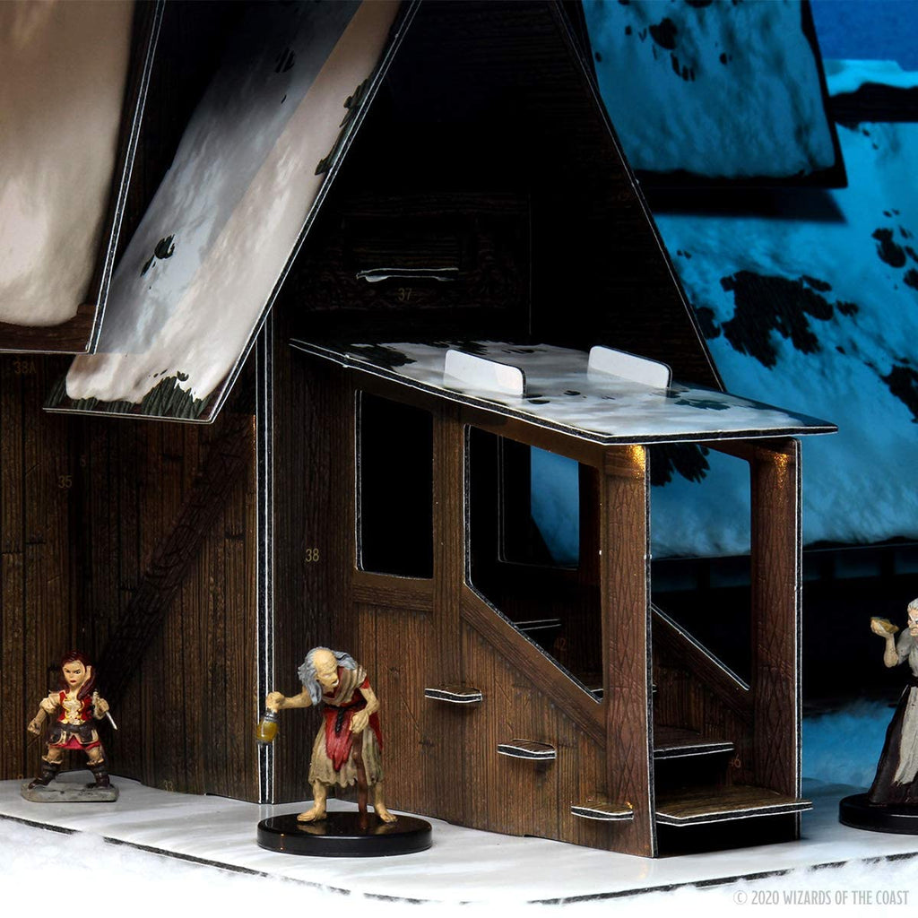 Icewind Dale: Rime of the Frostmaiden - The Lodge Papercraft Set: D&D Icons of the Realms WZK 96048