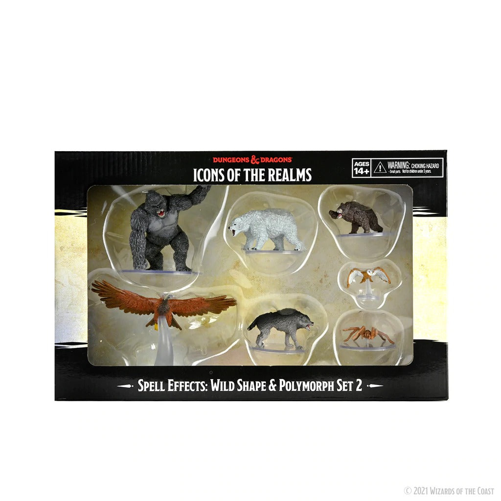 Wild Shape & Polymorph Set2: D&D Icons of the Realms WZK 96054