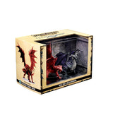 City of Lost Omens Premium Figure Adult Red & Black Dragons: Pathfinder Battles WZK 97502